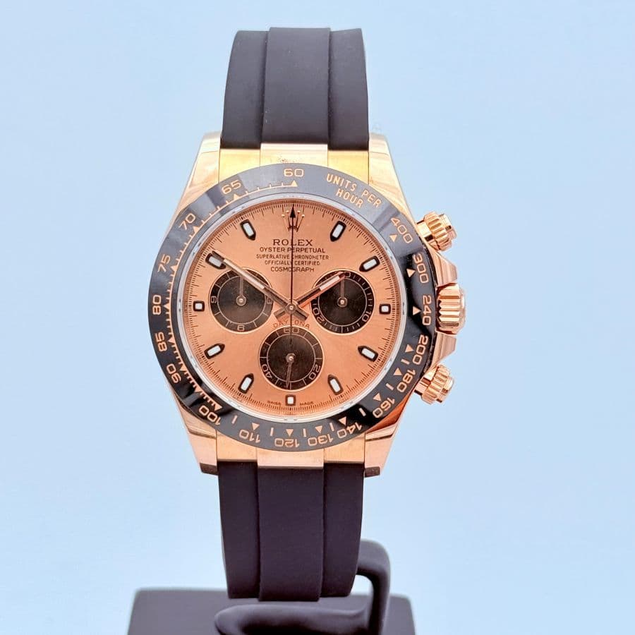 Rolex Cosmograph Daytona 116515LN with Sundust Dial and Oysterflex Bracelet