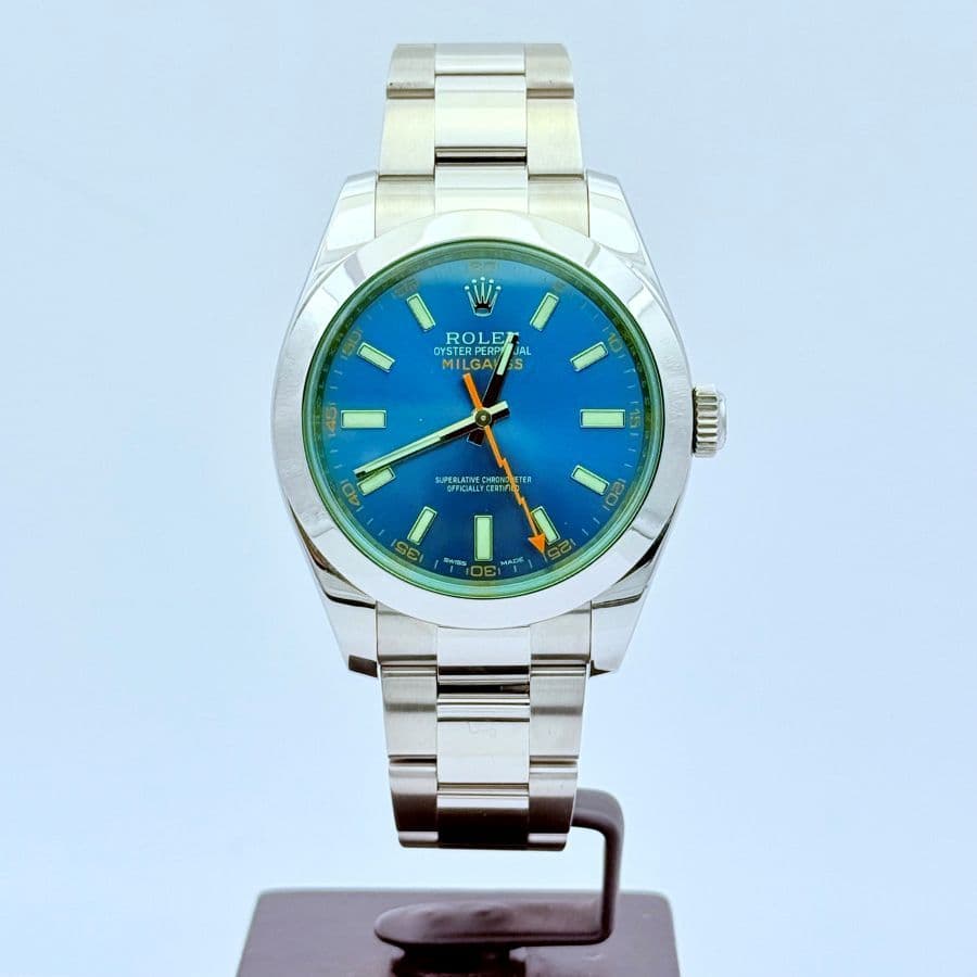 Rolex Milgauss 116400GV Z-Blue Dial
